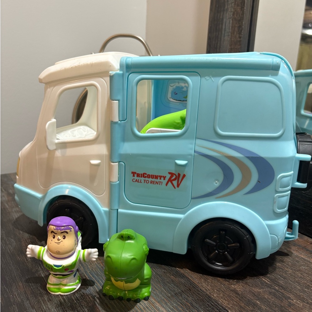 Little People Toy Story RV with Buzz and Rex